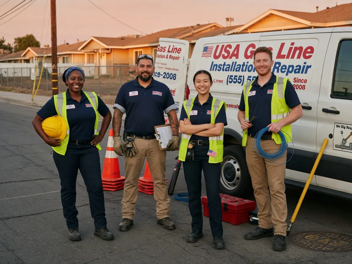 Gas Line Installation company in Salt Flat, TX